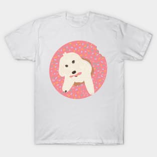 Donut Maltipoo Dog T-Shirt